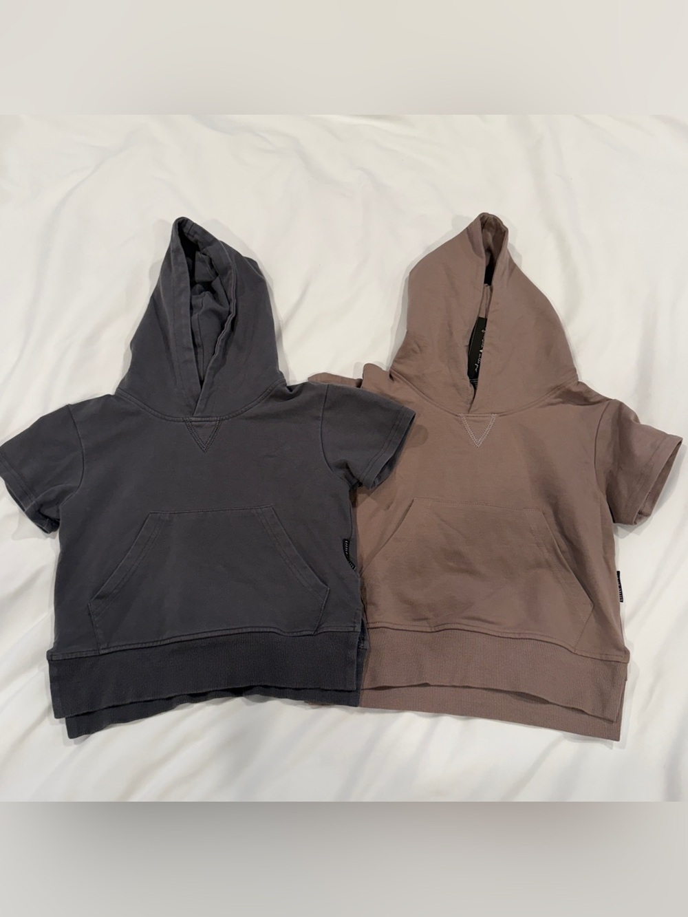 Set of 2 | Little Bipsy Short Sleeve Hoodies